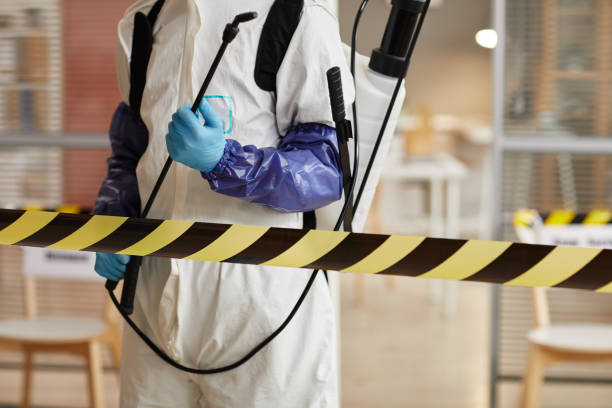 Professional Biohazard Cleanup technician working in Cleveland, OH